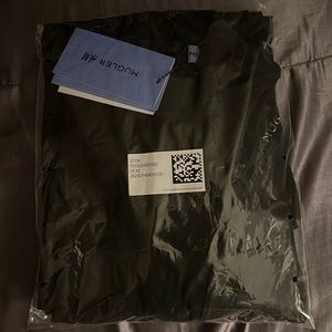 H & M Mugler Mesh-paneled Mini Dress Size Xs